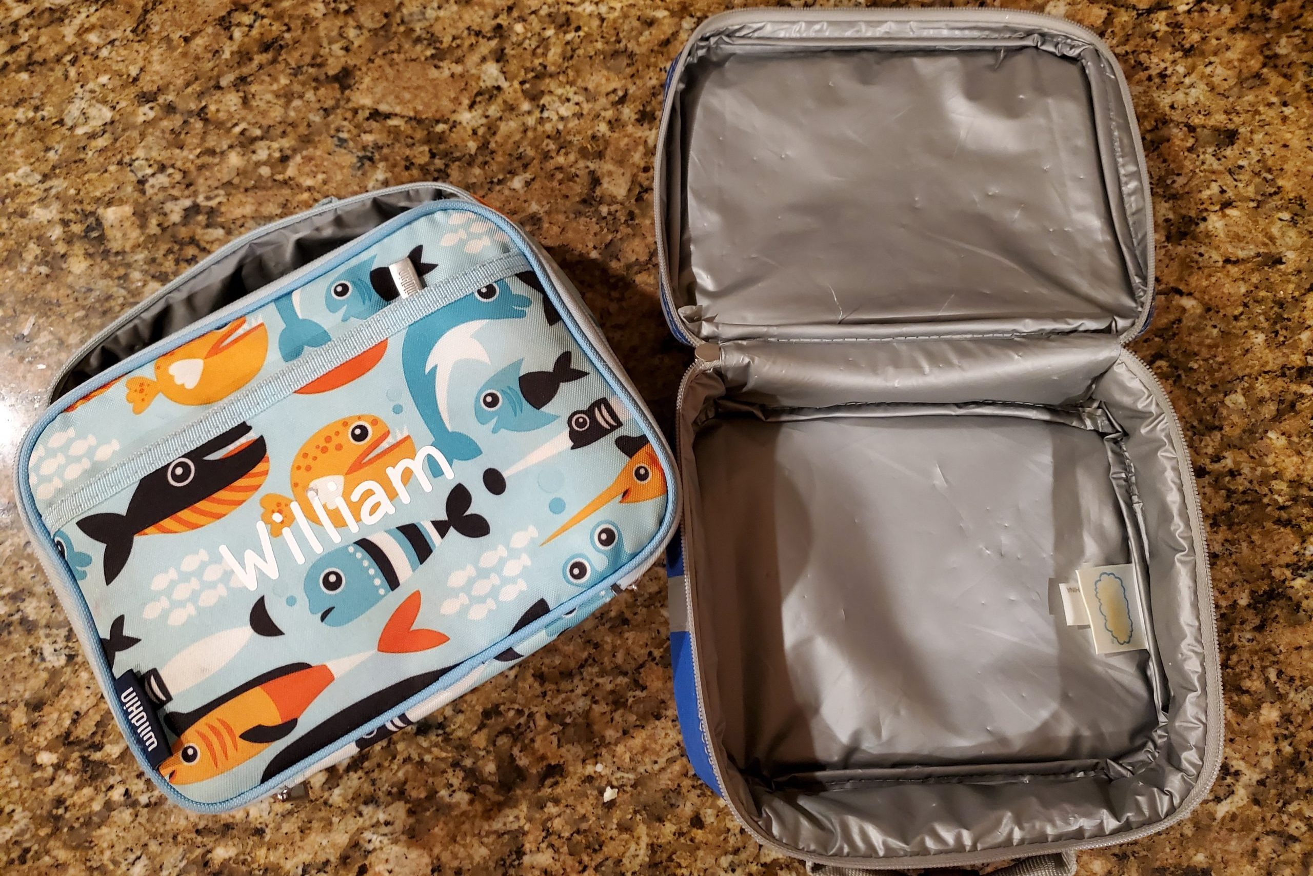 two lunch bags