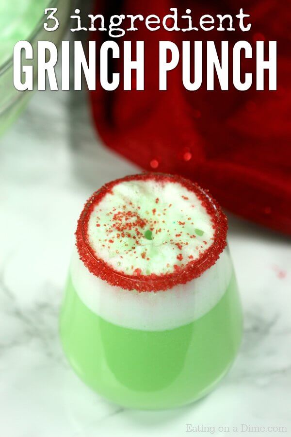 Grinch Punch Mocktail