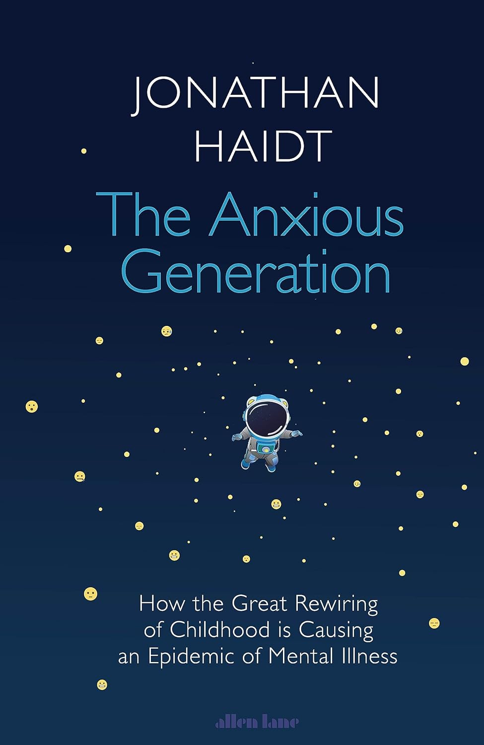Anxious Generation book cover (summer reads for mom)