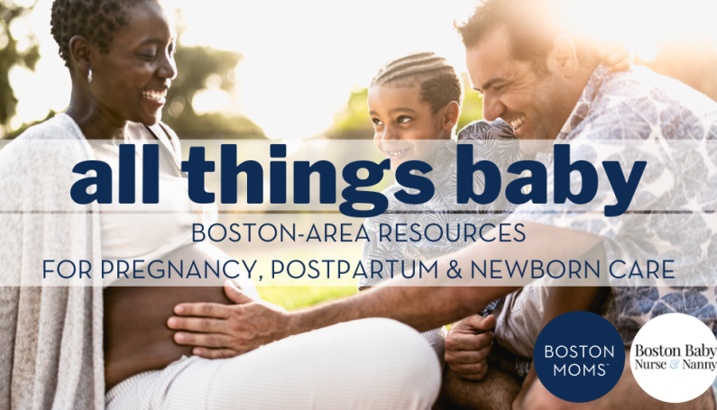 Man holding woman's pregnant belly