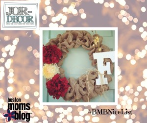 BMBNiceList JorDecor- Boston Moms Blog