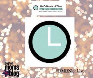 BMBNiceList Lisa's Hands of Time - Boston Moms Blog