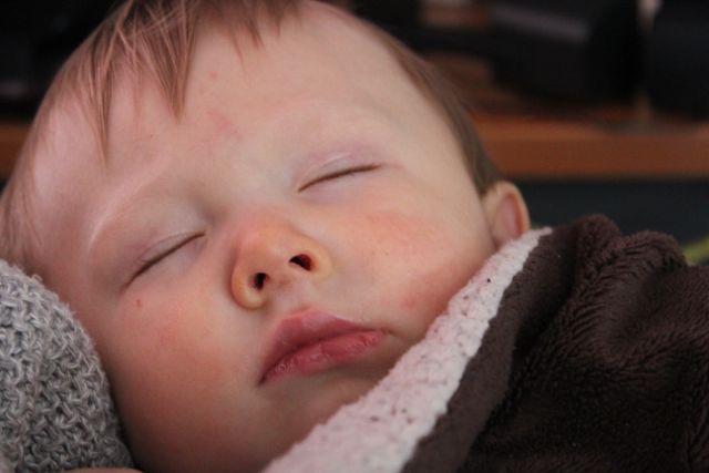Sleeping Peacefully... In my arms. Guess what's free? Arms. 