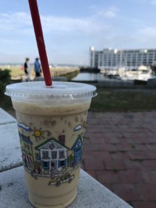 coffee in Salem MA's waterfront