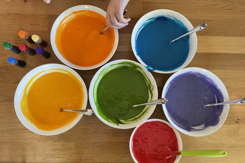 pride rainbow cake - Boston Moms