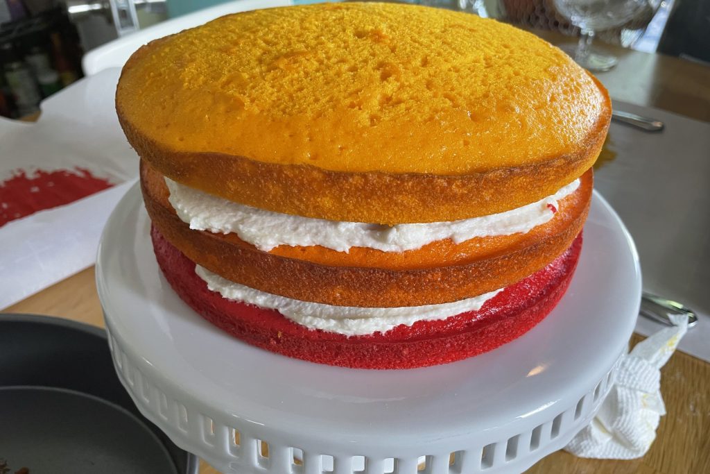 pride rainbow cake - Boston Moms