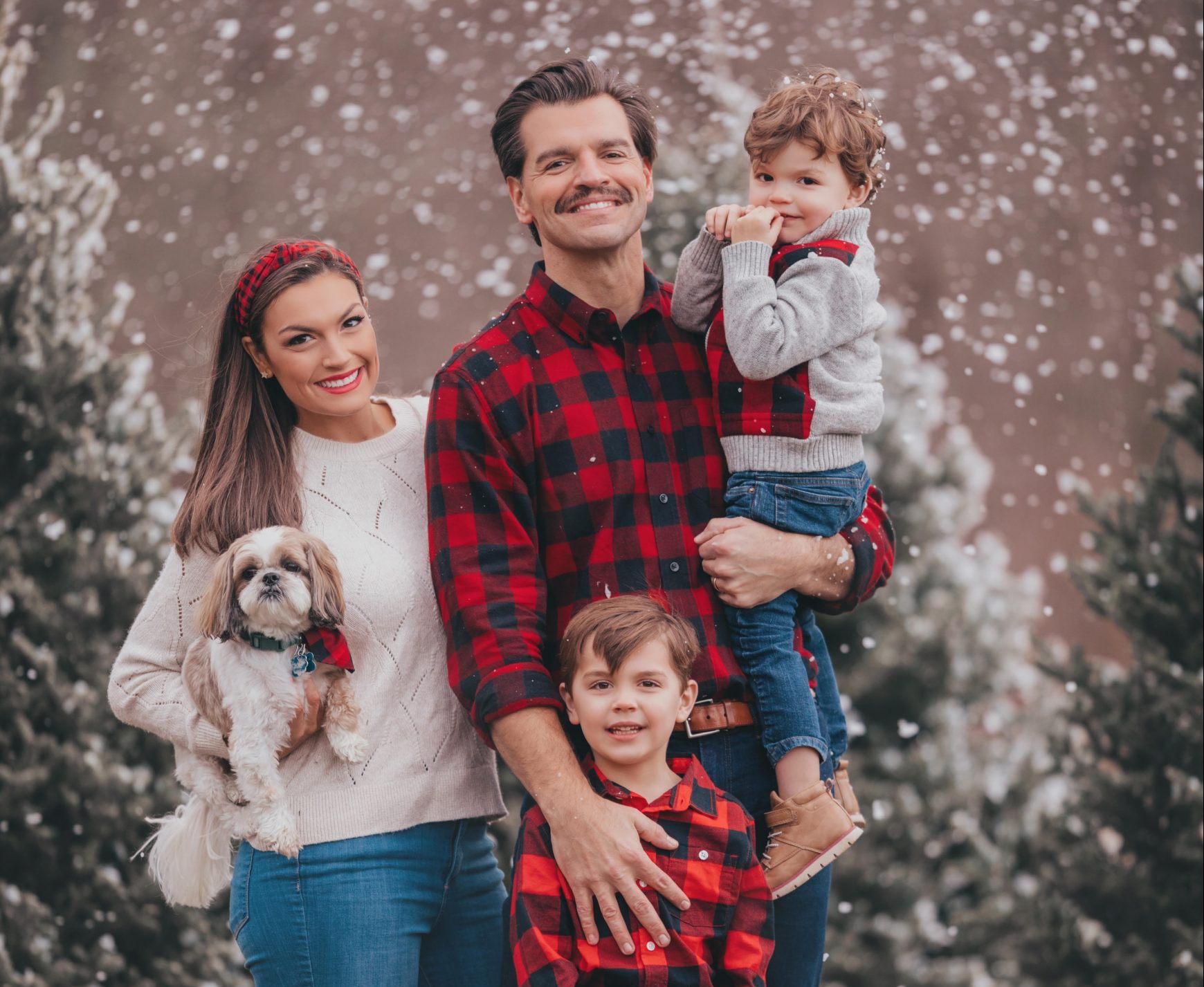 Jackie Bruno with her family