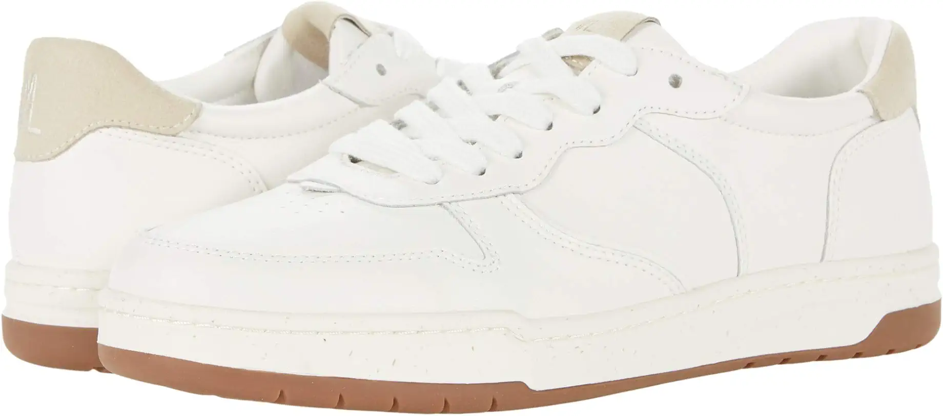 Madewell court sneakers white