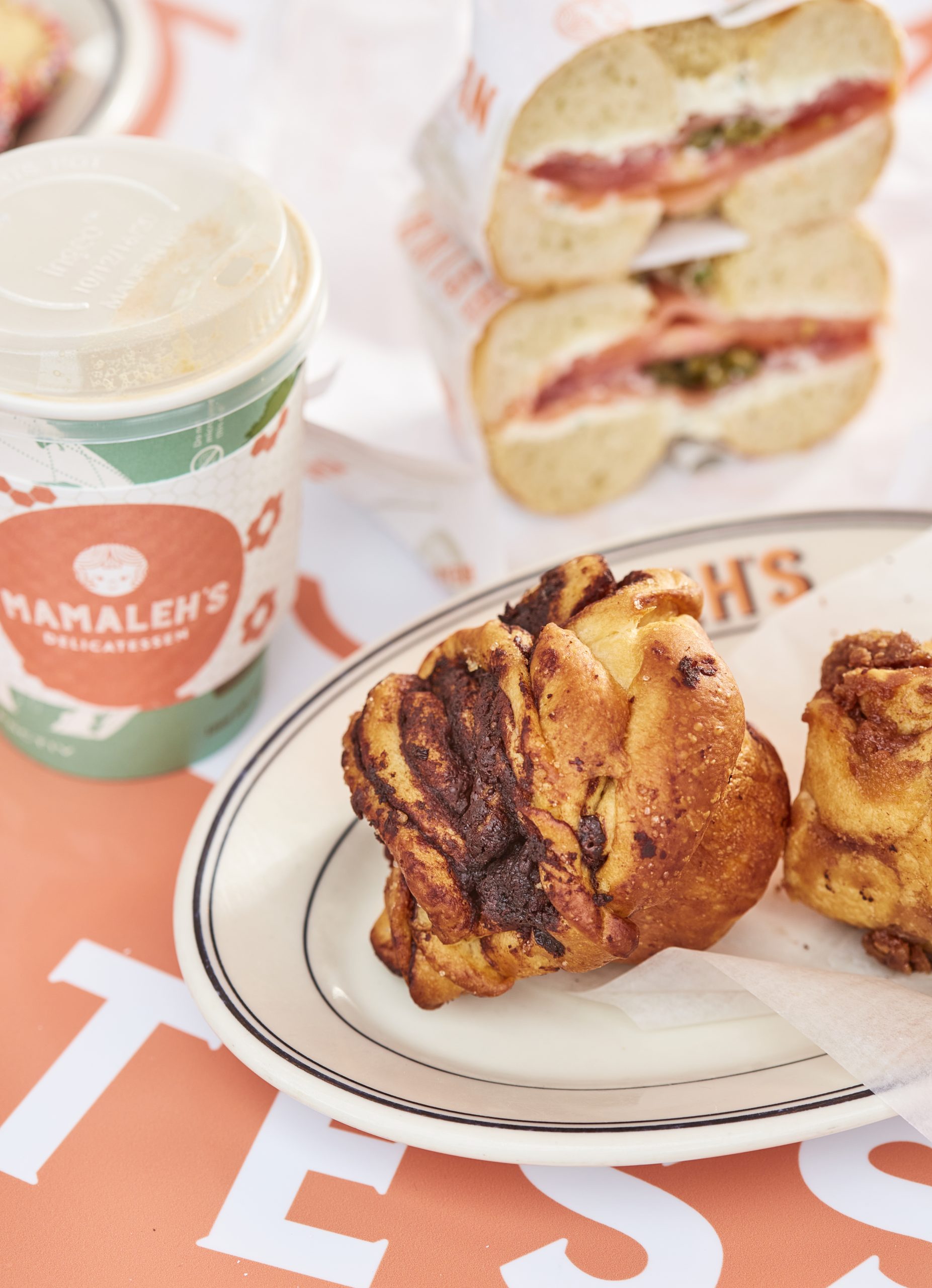 food from Mamalehs Jewish deli in Boston and Cambridge