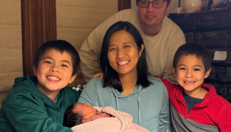 Mayor Michelle Wu family with new baby (parental leave)