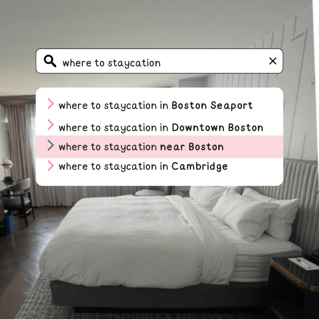 Boston Staycation