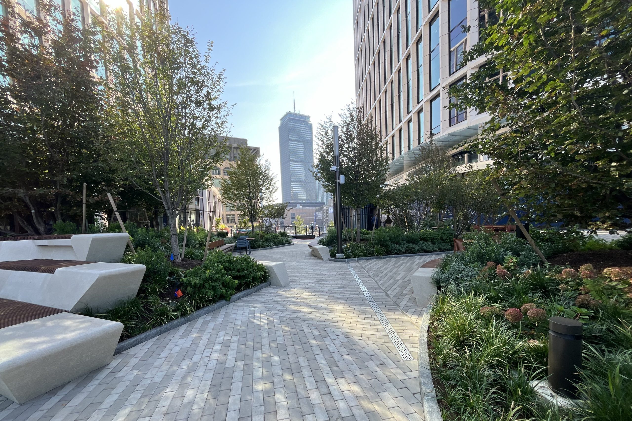 View of Prudential tower in Boston