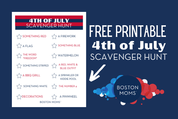 Fourth of July scavenger hunt - Boston Moms