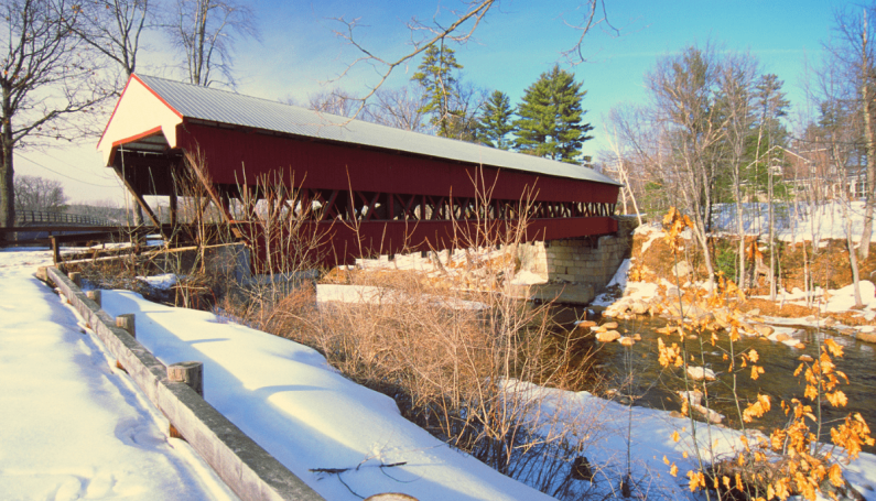 Swift River Bridge in North Conway, NH (things to do for non-skiier in North Conway New Hampshire)