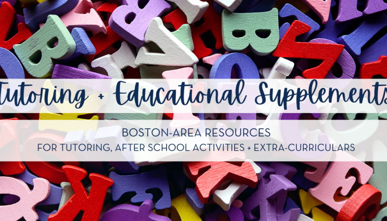 tutoring and extracurricular activities - Boston Moms