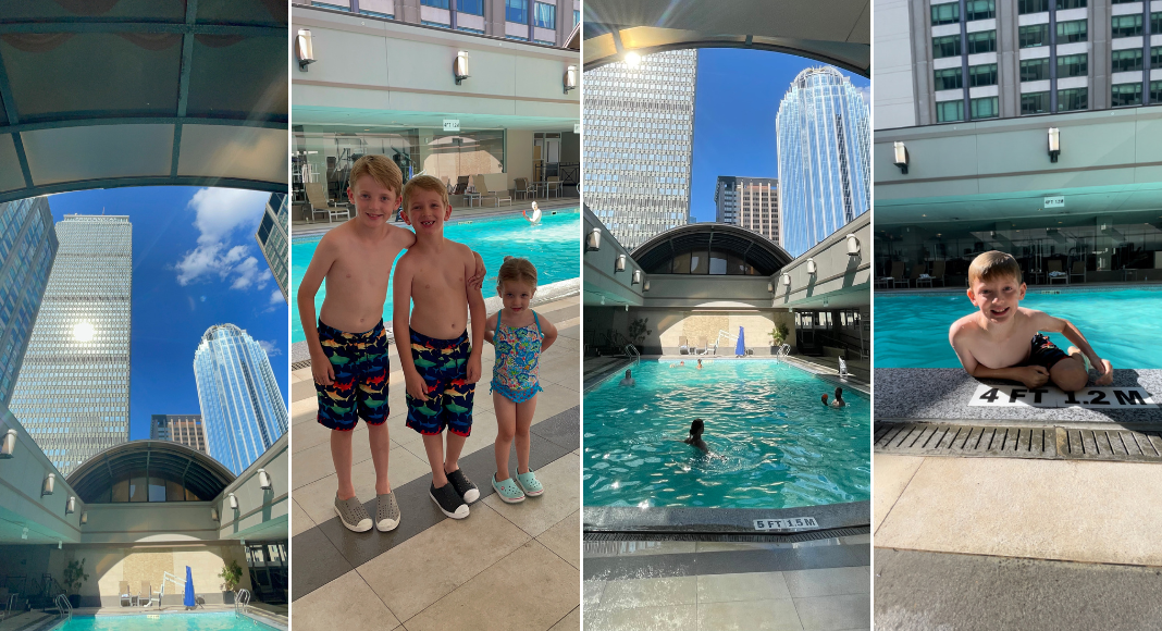 Sheraton staycation pool