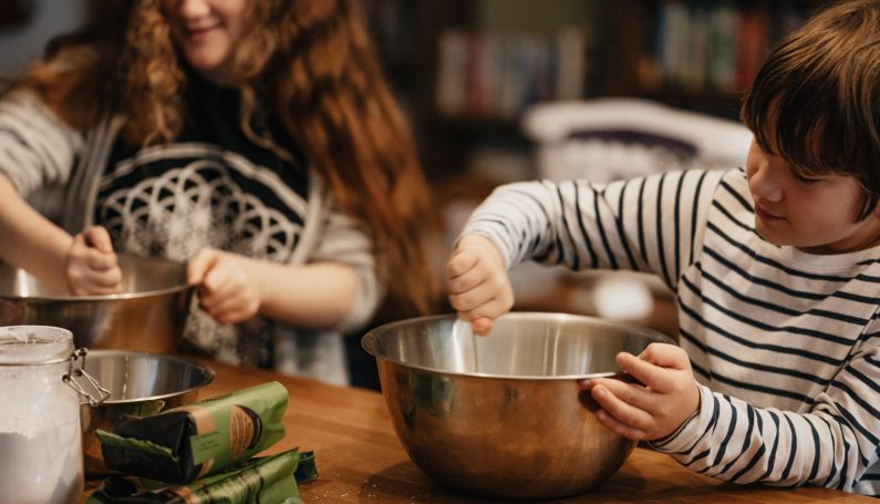 holiday baking pumpkin roll - Boston Moms