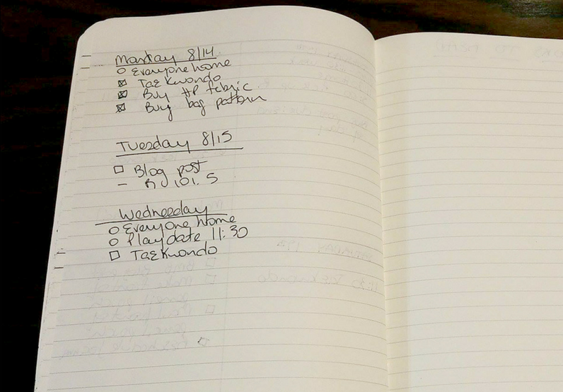 bullet journal - Boston Moms Blog
