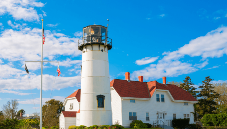 Chatham Light lighthouse in Chatham, Massachusetts(opens in a new tab or window) things to do in Chatham, Chatham lighthouse in Massachusetts