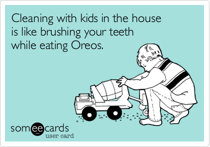 All the Reasons I Don't Clean My House - Boston Moms Blog