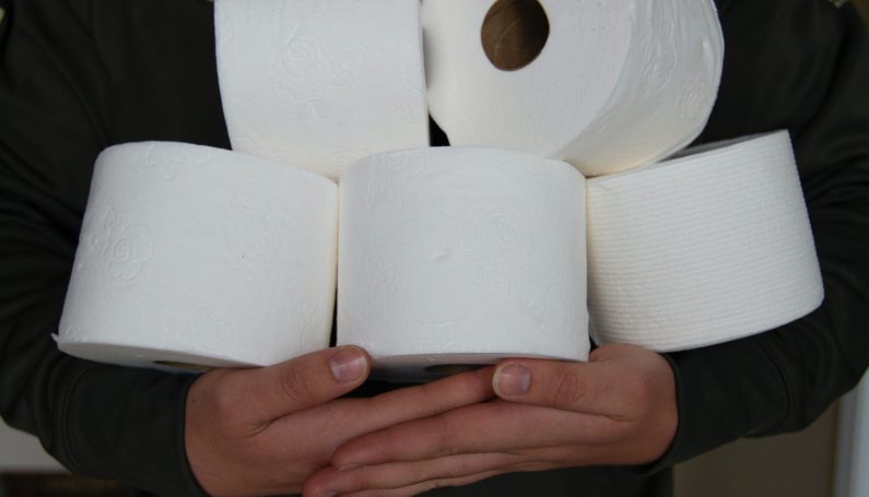 kindness not fear - toilet paper - Boston Moms