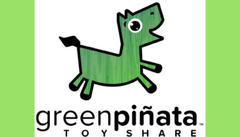 Green Piñata Toy Share
