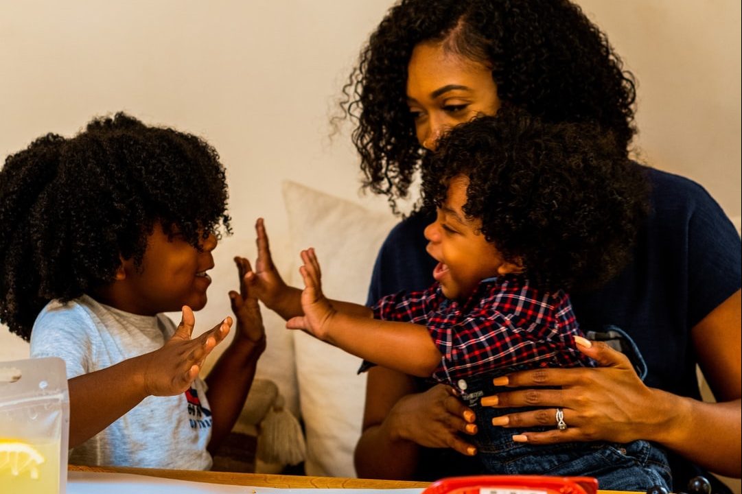 Mother with children- Gentle Parenting- Boston Moms