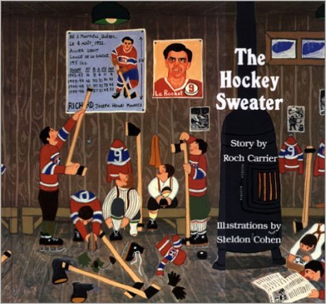 hockey sweater - Canadian children's books - Boston Moms Blog