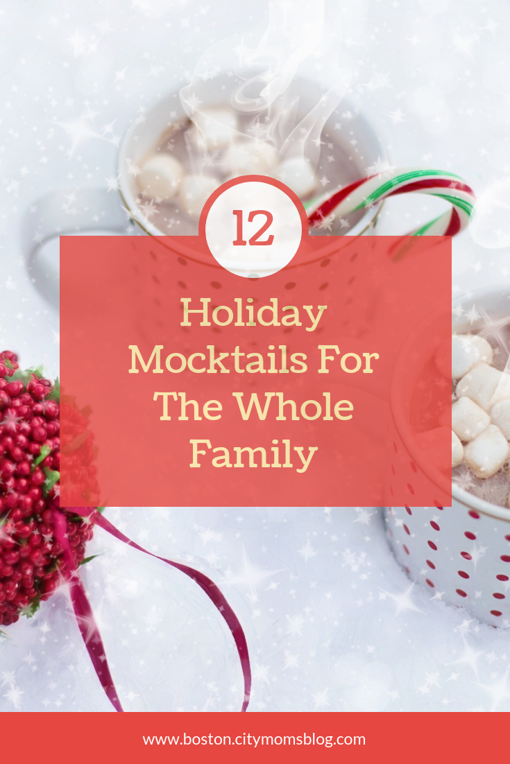 holiday mocktails pin