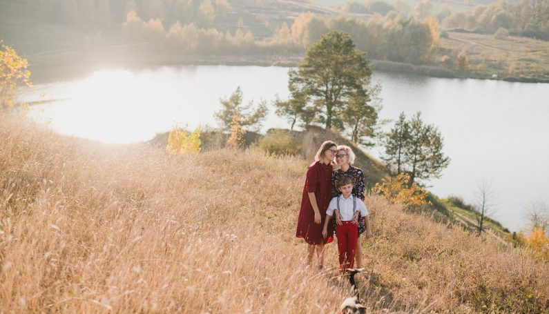 two mothers and their son (letting go of natural pregnancy for gay couple)