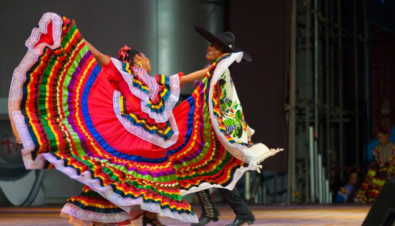 traditional Mexican dancing (Hispanic Heritage Month in Boston)