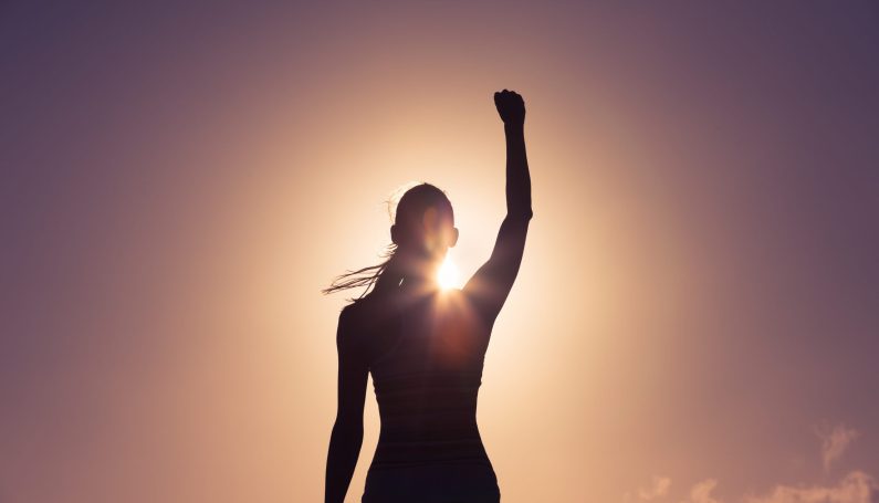 strong, confident woman (where women belong)