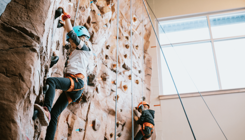 children rock climbing (indoor rock climbing gyms boston kids families)