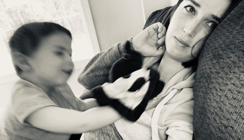 child and mother (children and interrupting)