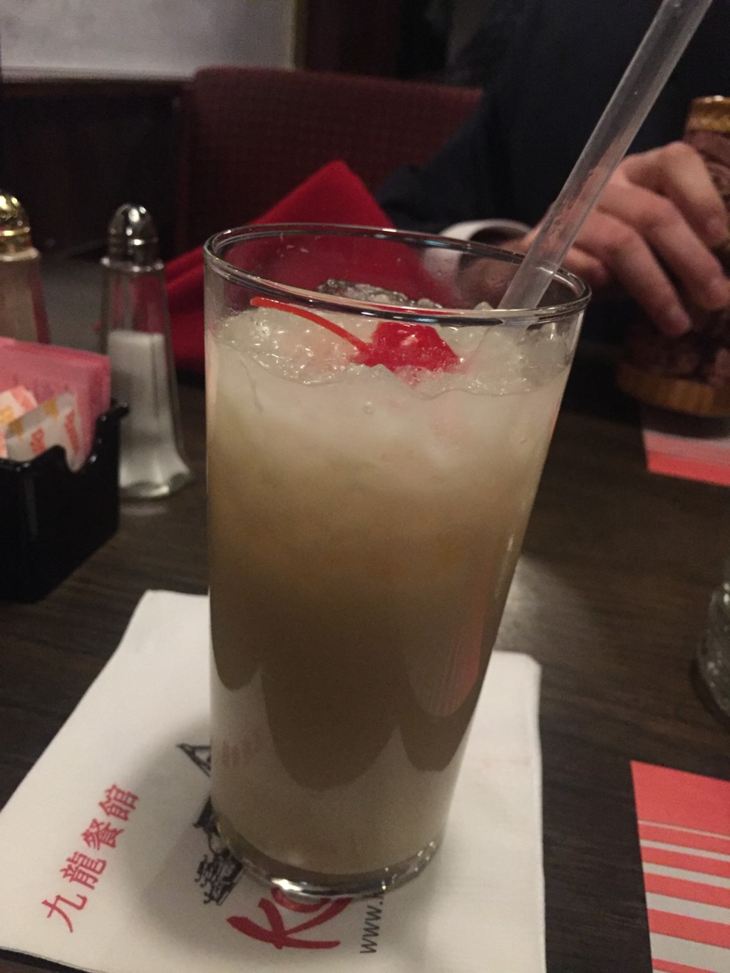Virgin pina colada at Kowloon in Saugus (February 2016)