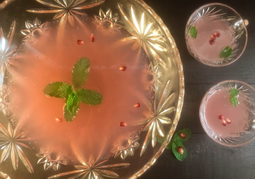 Mint Punch Mocktail