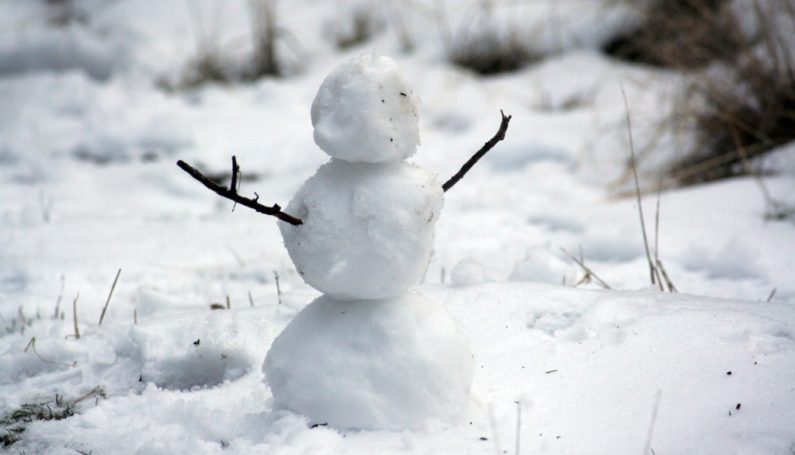 small snowman (winter gear for babies and toddlers in Boston)