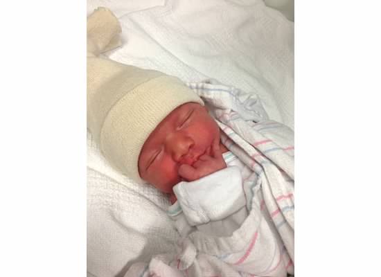 olivia sucking fingers newborn