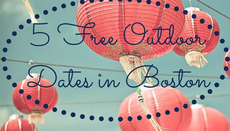 5 free outdoor dates in boston