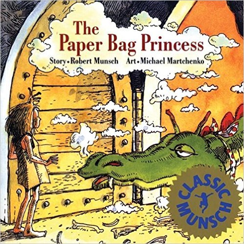 paper bag princess - canadian children's books - Boston Moms Blog