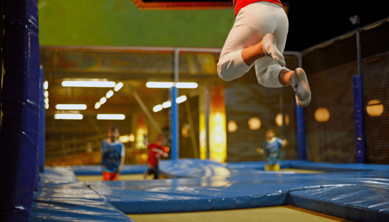 peed my pants at trampoline park