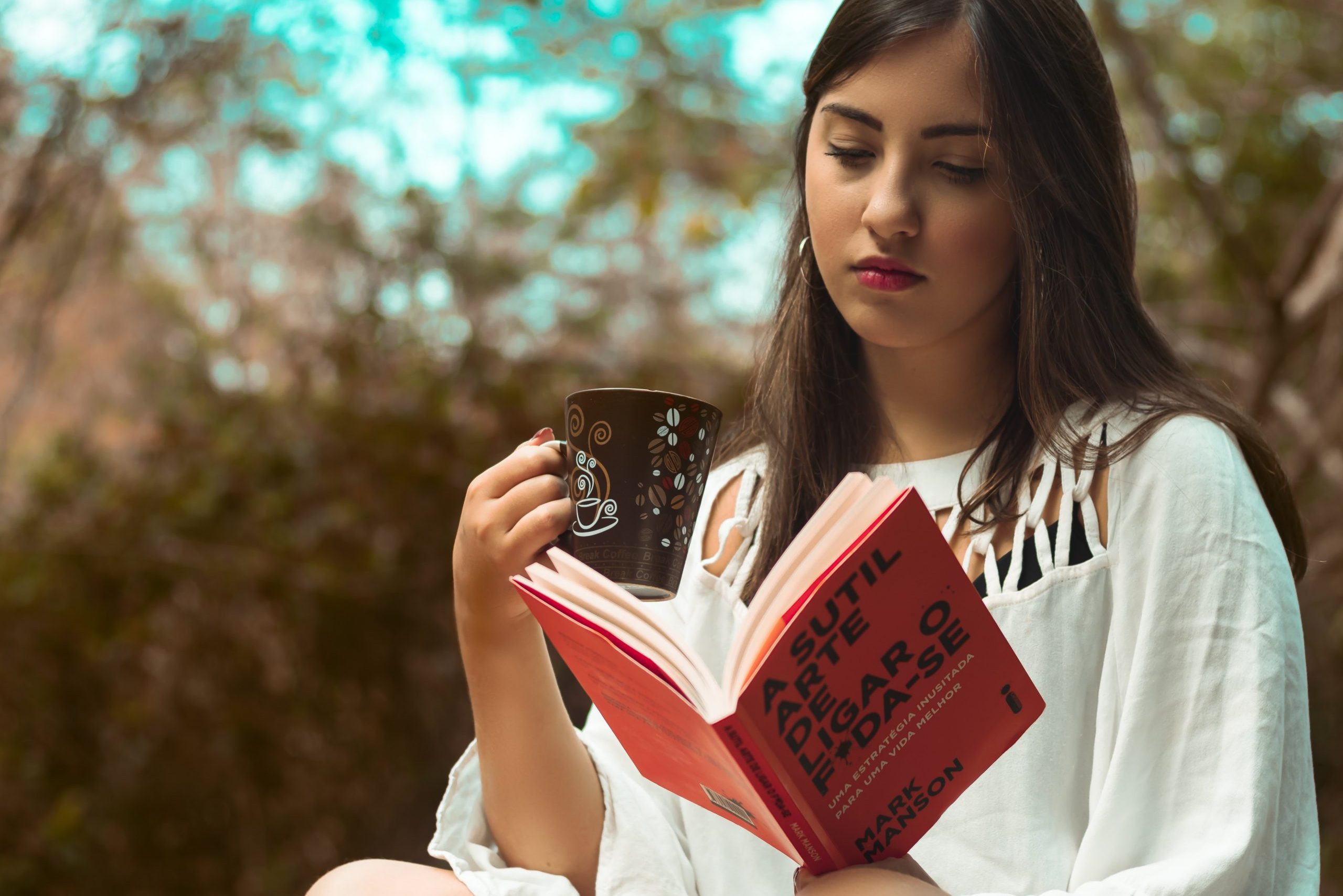 Female reading