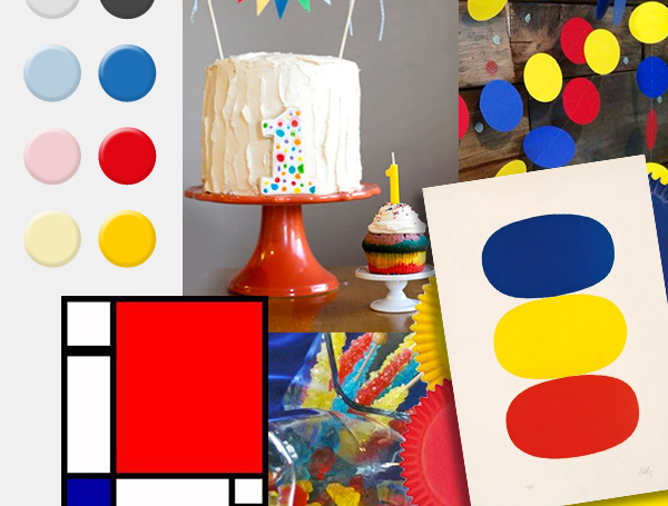 primary colors birthday party