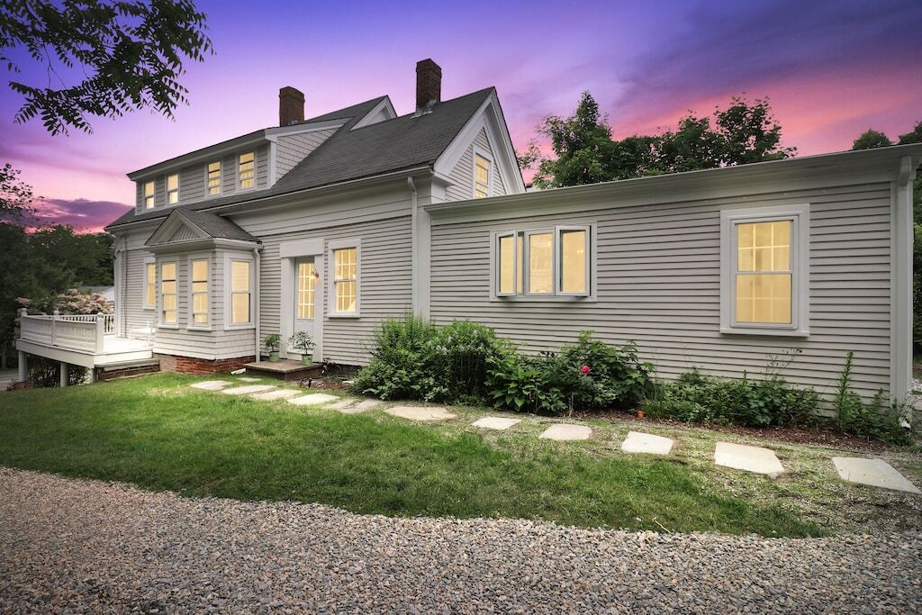 Orleans home at night