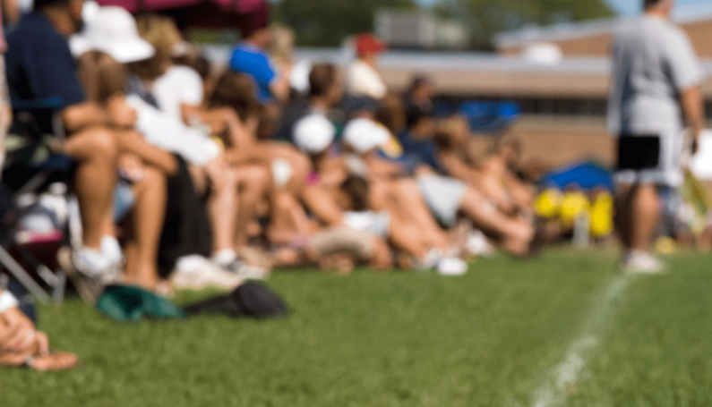 youth sports sideline (sports mom, sports family)