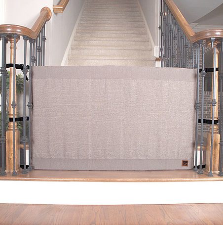 My New Favorite Babyproofing Product :: The Stair Barrier - Boston Moms Blog