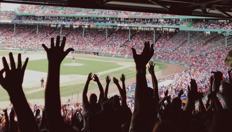 taking a baby to a baseball game - Fenway Park - Red Sox