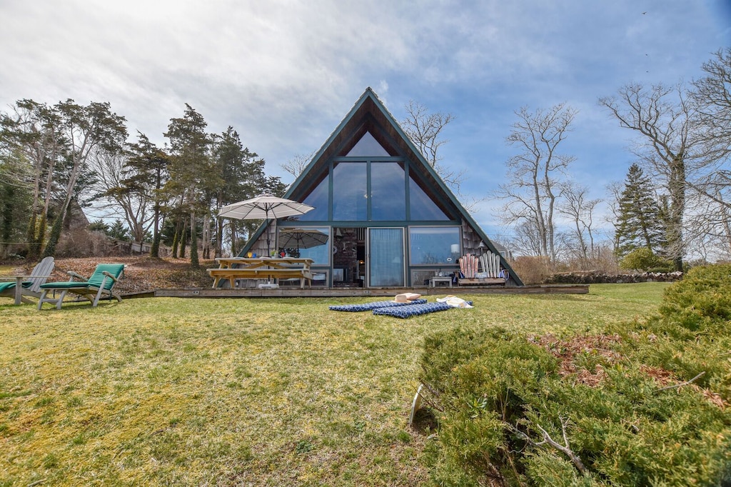 A Frame home on Cape Cod